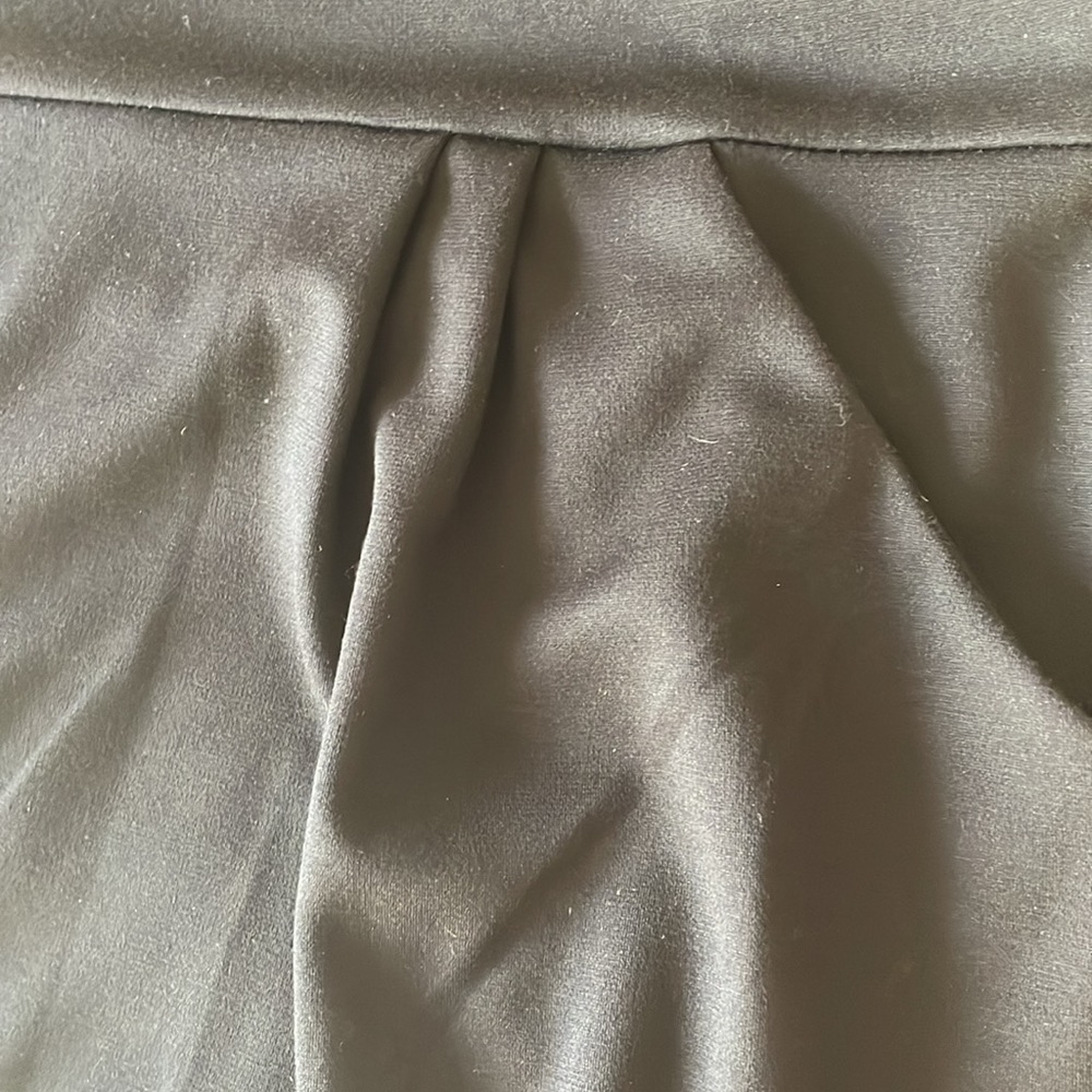 Tiana B. XL Black Dress Short Sleeve Scoop Neck with two front pockets - Picture 9 of 11